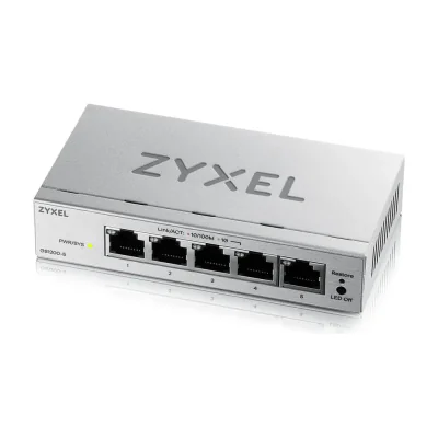 Zyxel GS1200-5V3, Managed, L2, Gigabit Ethernet (10/100/1000), Full duplex, Desktop