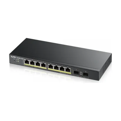 Zyxel GS1900-8HP v3 PoE, Managed, L2, Gigabit Ethernet (10/100/1000), Full duplex, Power over Ethernet (PoE)