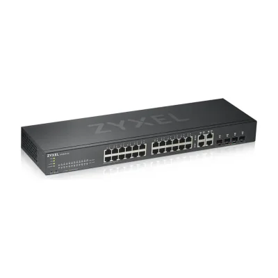 Zyxel GS1920-24V2, Managed, Gigabit Ethernet (10/100/1000), Rack mounting