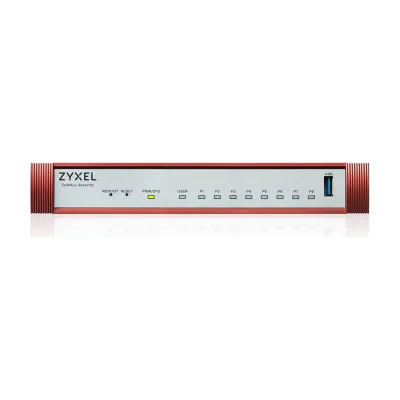 Zyxel USG FLEX 100H, 3 Gbit/s, 0.75 Gbit/s, 1500 Mbit/s, 40.365 BTU/h, IKEv2, IPSec, SSL, Wired