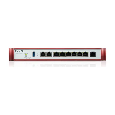 Zyxel USG FLEX 200HP, 5 Gbit/s, 1.2 Gbit/s, 2000 Mbit/s, 191.9 BTU/h, IKEv2, IPSec, SSL, Wired