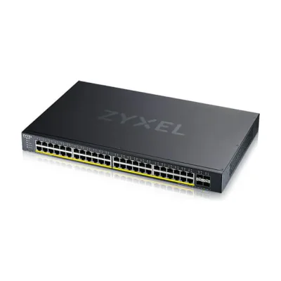 Zyxel XGS1935-52HP, Managed, L2/L3, Gigabit Ethernet (10/100/1000), Power over Ethernet (PoE), Rack mounting
