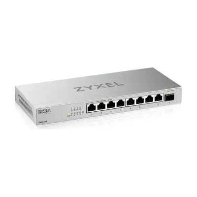 Zyxel XMG-108, Unmanaged, 2.5G Ethernet (100/1000/2500), Wall mountable